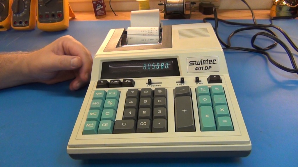 » Blog Archive » Desk Calculator Teardown And Cleanup