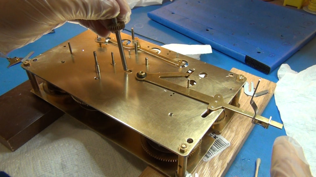 » Blog Archive » How to Assemble Oil and Grease a Grandfather Clock part 3 of 4