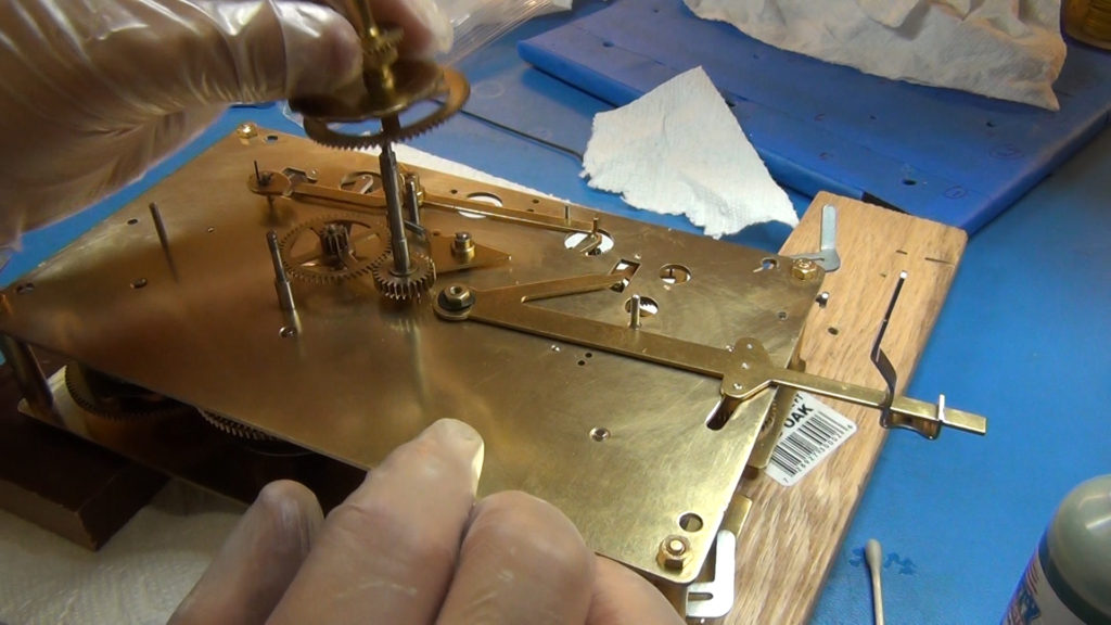 » Blog Archive » How to Assemble Oil and Grease a Grandfather Clock part 3 of 4